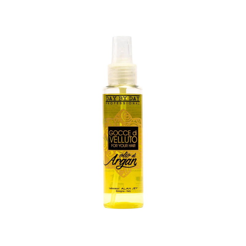 Оксамитові краплі для волосся Alan Jey Gocce Di Velluto Olio Di Argan, з аргановою олією