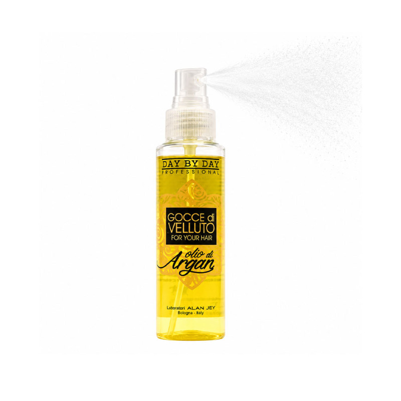 Оксамитові краплі для волосся Alan Jey Gocce Di Velluto Olio Di Argan, з аргановою олією