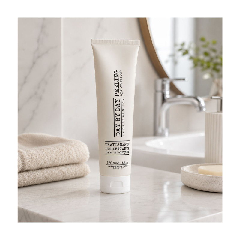 Пілінг Alan Jey Day by Day Peeling Pre-Shampoo з мікрочастинками, для шкіри голови (150 мл)