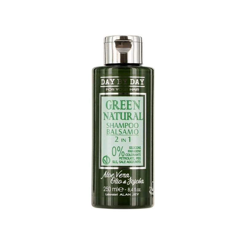 Шампунь-бальзам 2 в 1 Alan Jey Green Natural Shampoo-Balsam (250 мл)